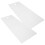 (White) 2 Pz Lenzuoli Salone Impermeabili Antiolio Rosa 4
