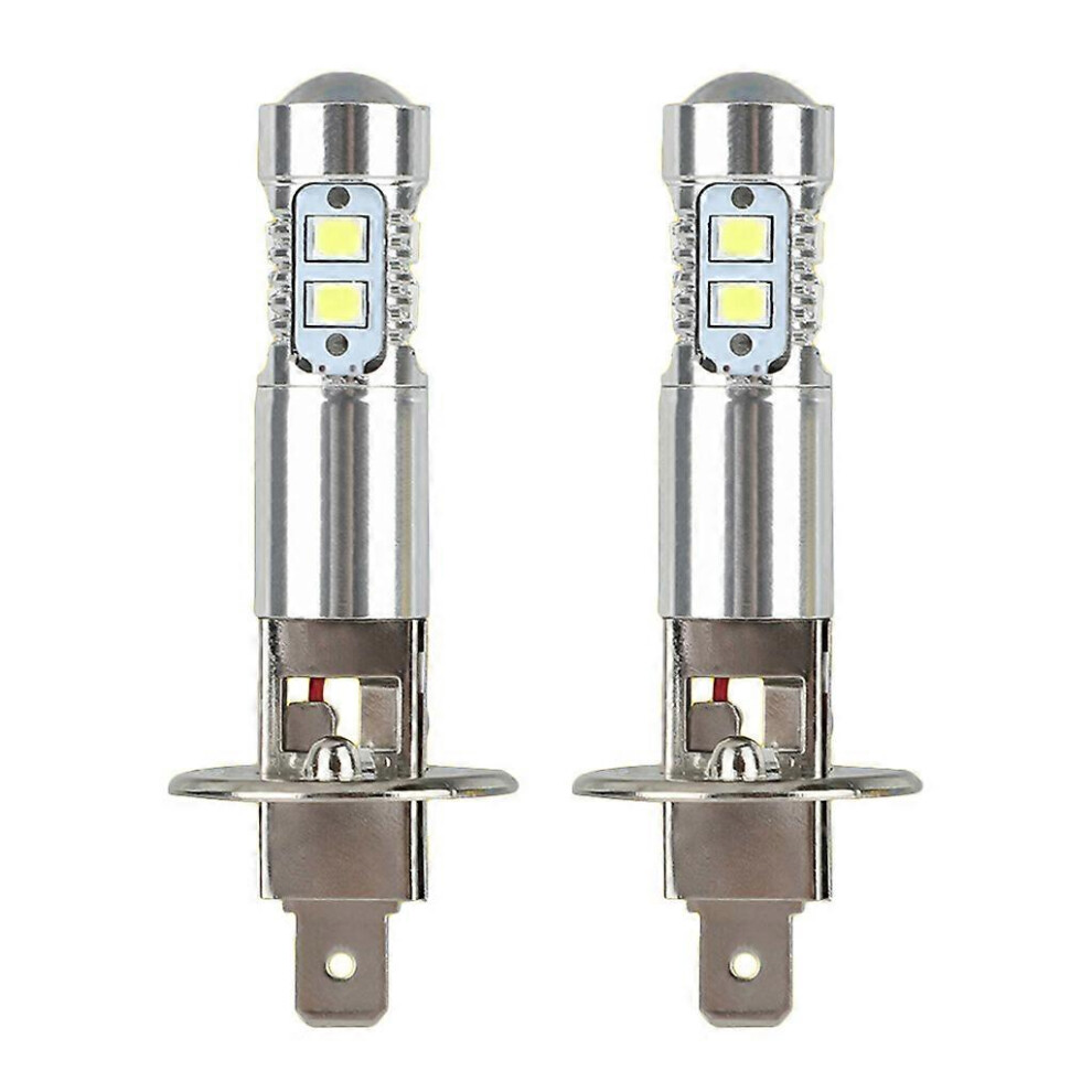 2X H1 Led Head Bulbs Conversion Kit High Low Beam Fog 100W 6000K Light 6935165369706