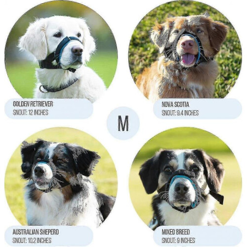 (XL) Gentle Muzzle Guard for Dogs - Prevents Biting and Unwanted Chewing Safely Secure Comfort Fit - Soft Neoprene 2