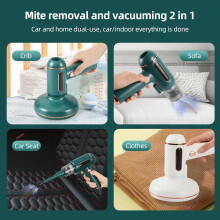 Wireless 7200PA 120W Mite Removal Vacuum UV Lamp 6000x/min