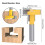 T-Track Router Gerade Schlitzen Nut Fräser Bit 13