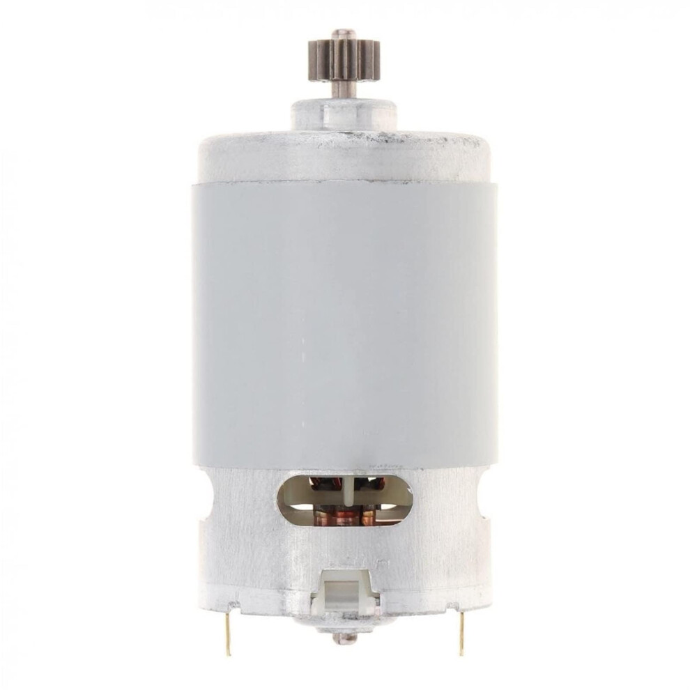 Gear Micro Motor Dc Motor 11 Teeth 550, Two-Speed 12V/18V/21V Cordless Drill Motor Hand Drill Saw Motor, 23000-27500 Rpm 9105992800018