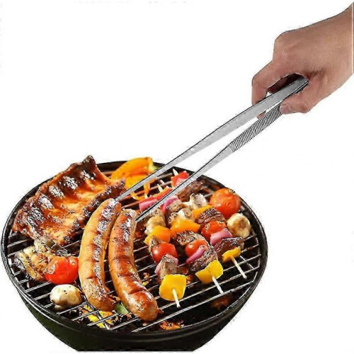Kitchen Stainless Steel Straight Tweezers 30cm