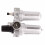 SFC400 Silber Luftfilter-Wasserabscheider-Set mit Ölabscheider und Druckregler 7
