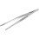 Kitchen Stainless Steel Straight Tweezers 30cm 2
