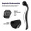 (0.20mm)Men's Beard Growth Derma Roller - Micro Needle Hair Regrowth 5