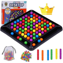 (80) 48-241Pcs Beads Intellectual Chessboard Strategy Board Game Chess Board for Kids Adults
