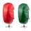 Upright Christmas Tree Storage Pouch Tree Cover Reinforced-Red 2