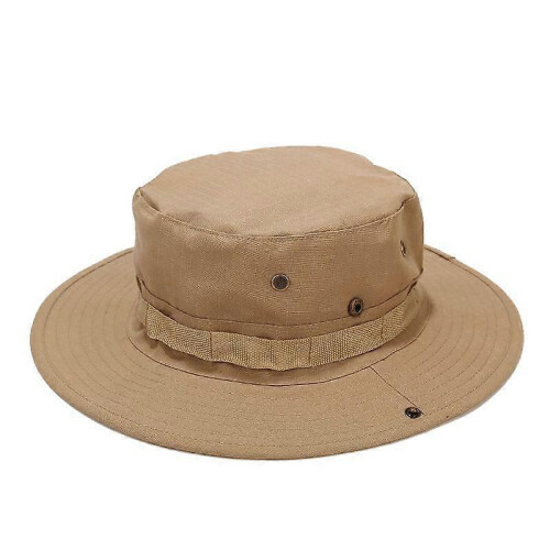 (F) Men's Sun Hat Fisherman's Hat UPF 50+ Hat Foldable UV Protection