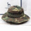 (A)Men's Sun Hat Fisherman's Hat UPF 50+ Hat Foldable UV Protection 3