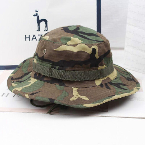 (A)Men's Sun Hat Fisherman's Hat UPF 50+ Hat Foldable UV Protection 2