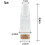 Bb Clarinet Mouthpiece Professional Clear Transparent Model 5