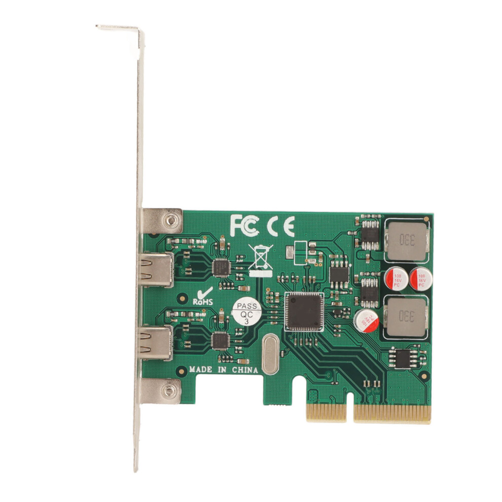 Pcie 4X To Usb 3.1 Gen 2 Expansion Card 10Gbps 2-Port C 8461356584729