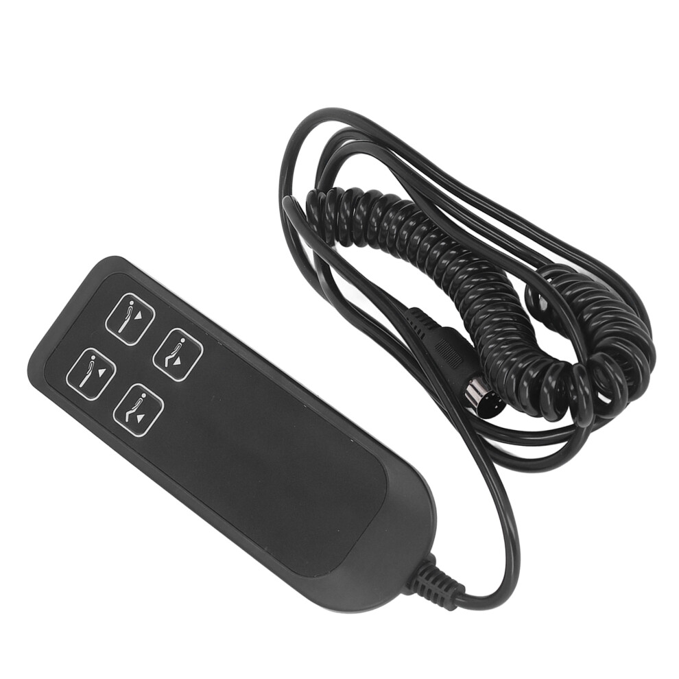 Black Abs Electric Recliner Switch 4 Button 5 Pin For Smart Home Setup 9301356584796
