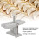 Double Head Dumpling Maker Machine ABS & Stainless Steel Automatic for Home Use 10