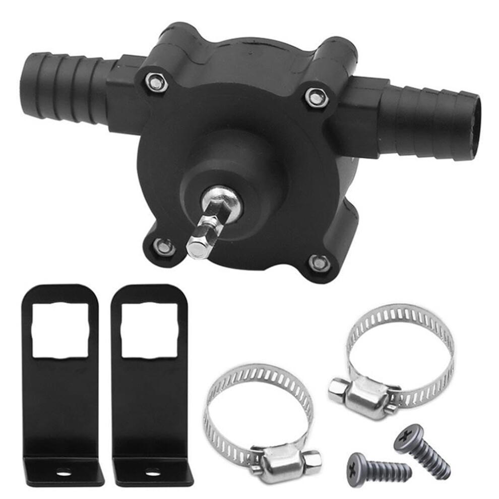 Portable Electric Drill Drive Pump Self Priming Transfer Pump For Oil Water And Fluids 9067246417116