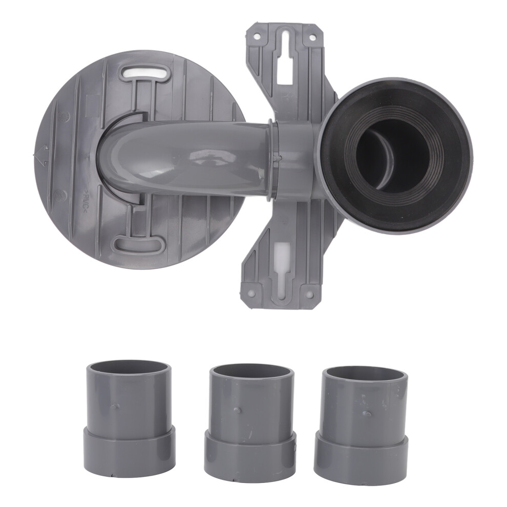Durable Toilet Sewage Pipe Shifter 3-Section Thickened Pp Material 8411356584823