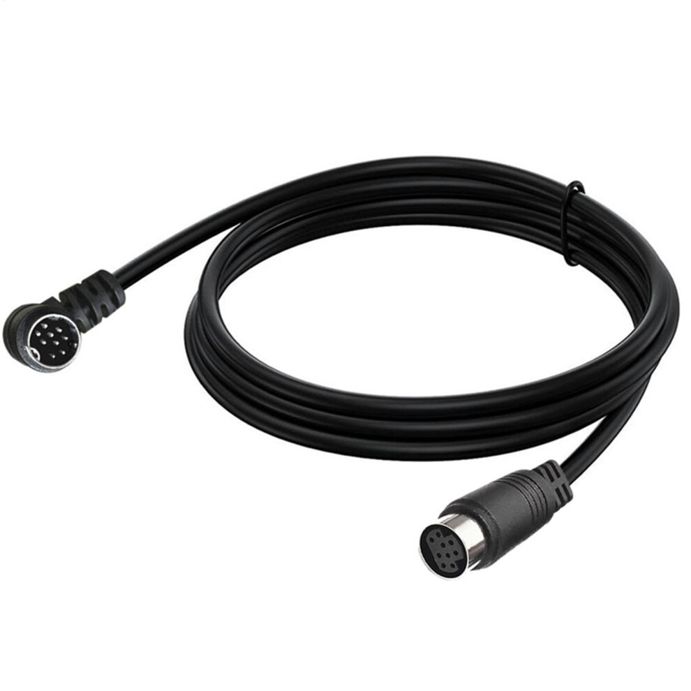 9 Pin Din Cable 70.8 Inch Male To Female Audio Cable Plug And Play 9-Pin Din Cord For Tv Receiver Monitor Vcr 9105992801091