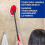 Vileda Bathroom Magic Brush Mop Replacement Head, 5-Pack Sponge Scouring Pads 5