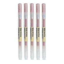 (0.38mm, Red-5 Pcs) 5pcs/set Kawaii Mujis Gel Pen Black/red/blue 0.38mm 0.5mm Ink Japan Color Pen Office School Ballpoint Pen Stationery