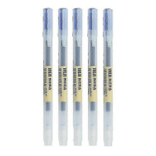 (0.5mm, Blue-6 Pcs) 5pcs/set Kawaii Mujis Gel Pen Black/red/blue 0.38mm 0.5mm Ink Japan Color Pen Office School Ballpoint Pen Stationery