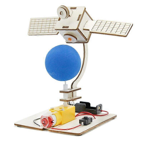 Science Exploration Kit Physics Crafts Orbital Satellite 1 Model