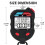 Professional Digital Stopwatch Timer, Water Resistant Stop Watch 3