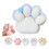 (Blue) Two Pcs Silicone Squeeze Squishy Toy Cat Claws Relaxed 1