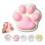 (Pink) Two Pcs Silicone Squeeze Squishy Toy Cat Claws Relaxed 1