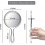 Hand Mirror Double-Sided Handheld Mirror 1X/ 2X Magnifying Mirror with Handle 2
