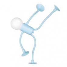 Cute Bulb Man Night Light for Kids Changeable Shape Lamps C