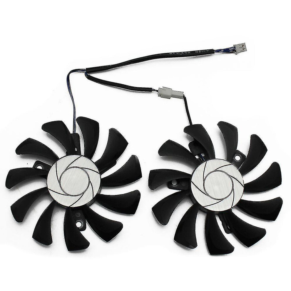 75Mm 2Pin Gtx1050ti Gpu Cooler Dual Fan For Geforce Gtx 1050Ti Gtx-1050-Ti-4Gt-Oc Graphic Card Cool 6935159248147