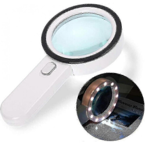 Led Magnifiers Reading Magnifier Magnifying Glass 30x Magnifying Glass Gift 1