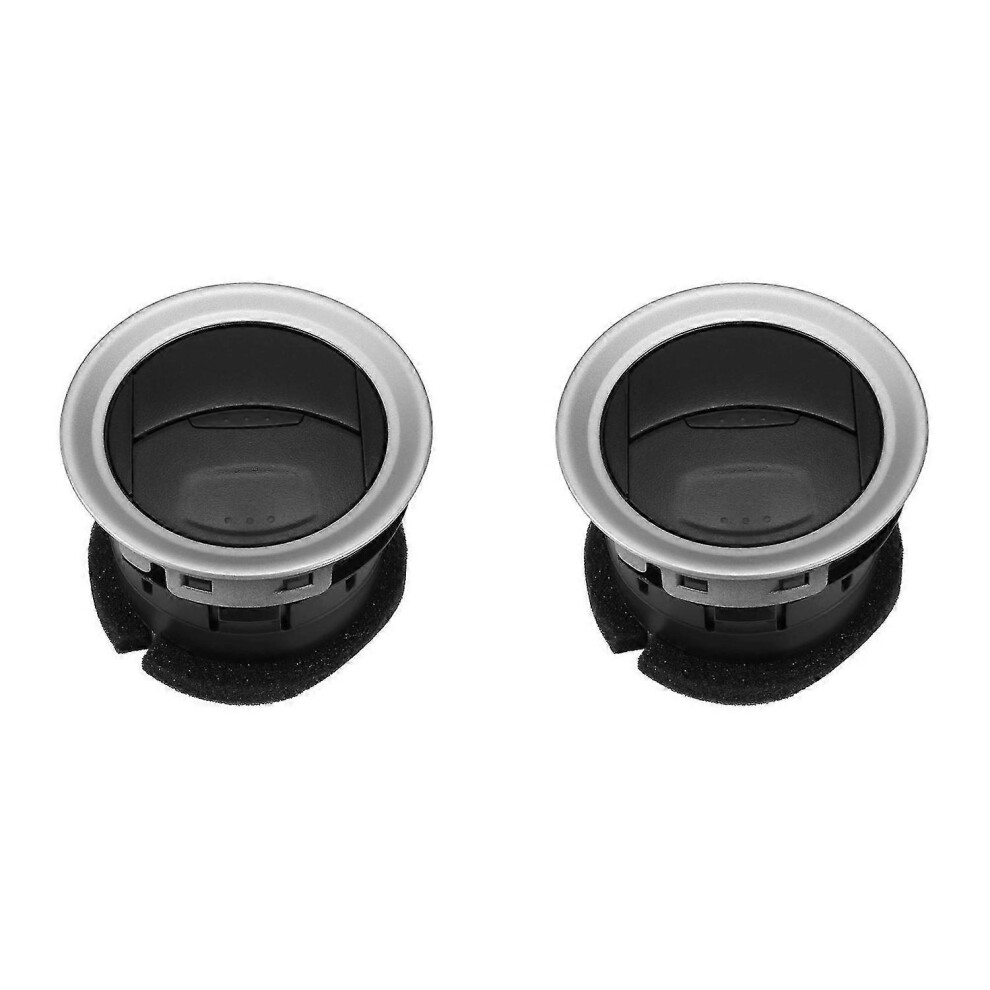 2X Car Dashboard Air Conditioning Vents 8A6haq18b09 For Ford Fiesta 2006-2016 A/C Air Vent Outlet 6935159245375