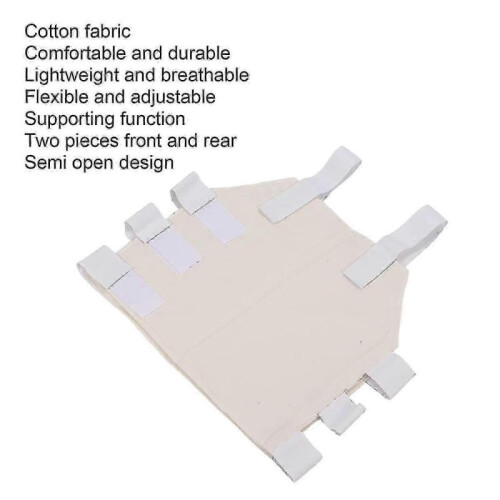 For intercostal muscle strain sternal support back brace 1