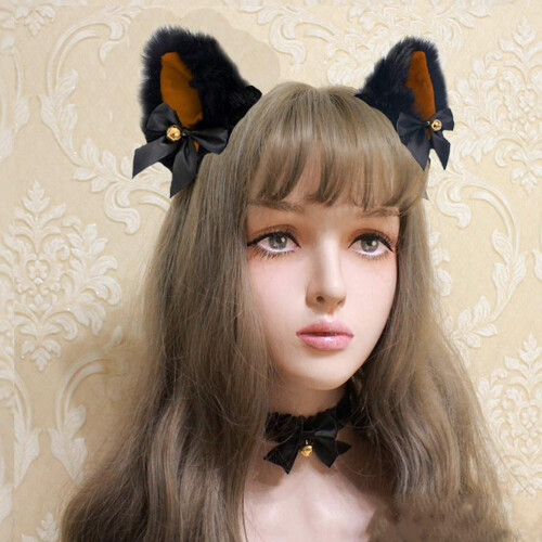 Cosplay Plüsch-Katzenohren Stirnband Mädchen 2