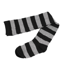 (As show, Royal Blue White Broad Stripe) Sinknap Stockings Color Block Striped Women Over The Knee Thigh High Socks For Christmas