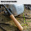 Portable Welding and BBQ Torch with Beech Handle, Silver/Black 7