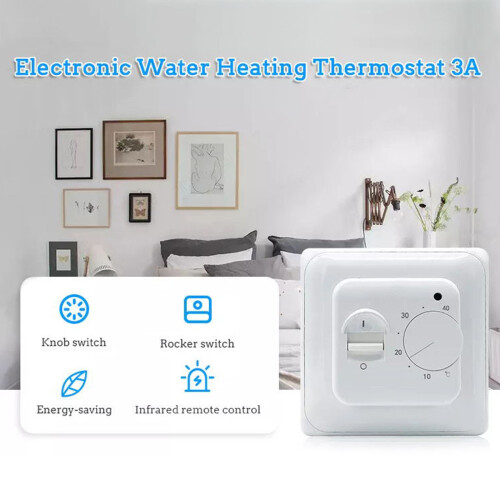 Floor Heating Controller 3A Water Thermostat for Underfloor Heating System