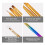 3x Nail Art Penseel Crystal Liner Dotting Acryl 4