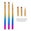 3x Nail Art Penseel Crystal Liner Dotting Acryl 3