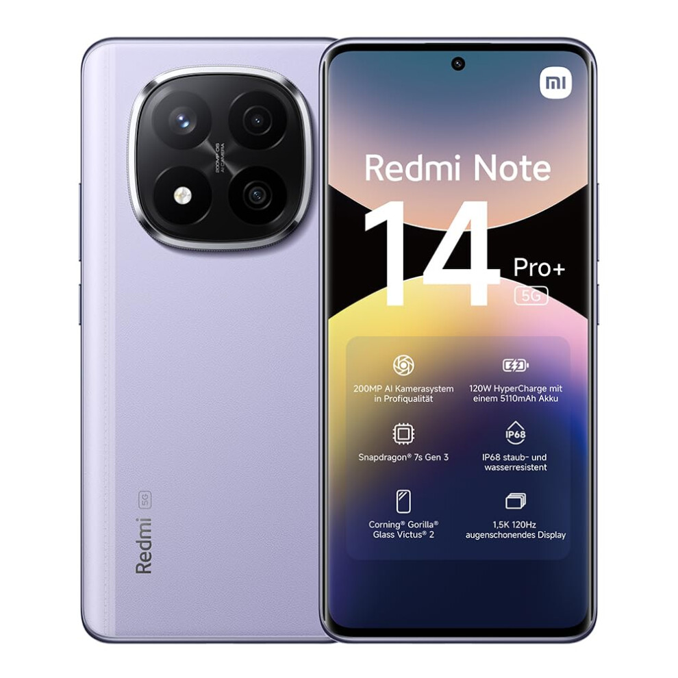 Redmi Note 14 Pro (Global, 4G) (512Gb+12Gb, ) Purple 5060220198647