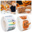 (3pcs, Ghost) Hand-made Sticker Labels Classic Halloween-Themed Designs for Envelopes 2