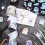 (3pcs, Ghost) Hand-made Sticker Labels Classic Halloween-Themed Designs for Envelopes 3
