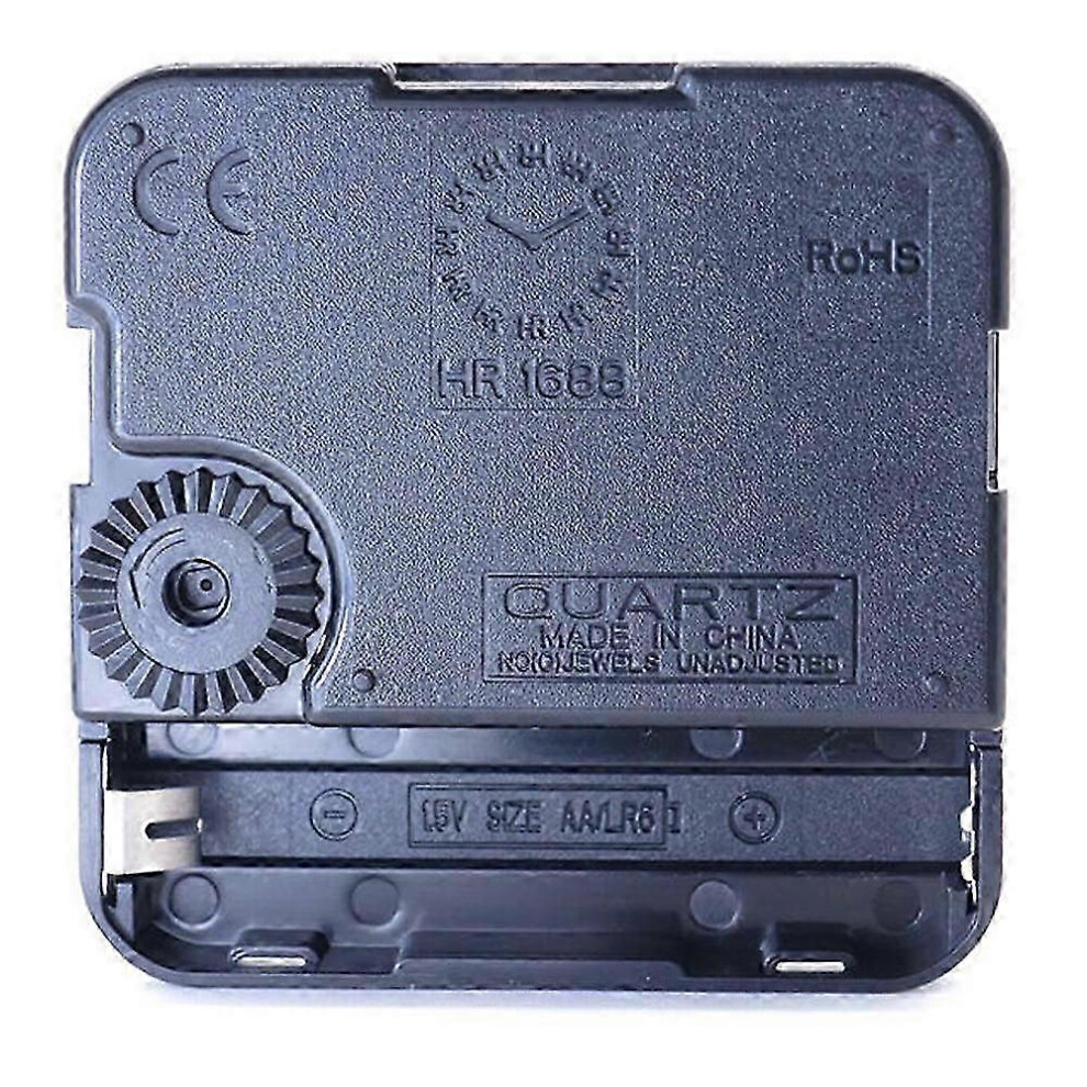 Kikidex (As Show, One Size) 2 Pcs Hr1688 Quartz Clock Mechanism Movement,Spec: 8Mm 8Mm