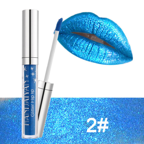 Glitzer-Flip-Lipgloss wasserdicht matte Flüssiglack 1