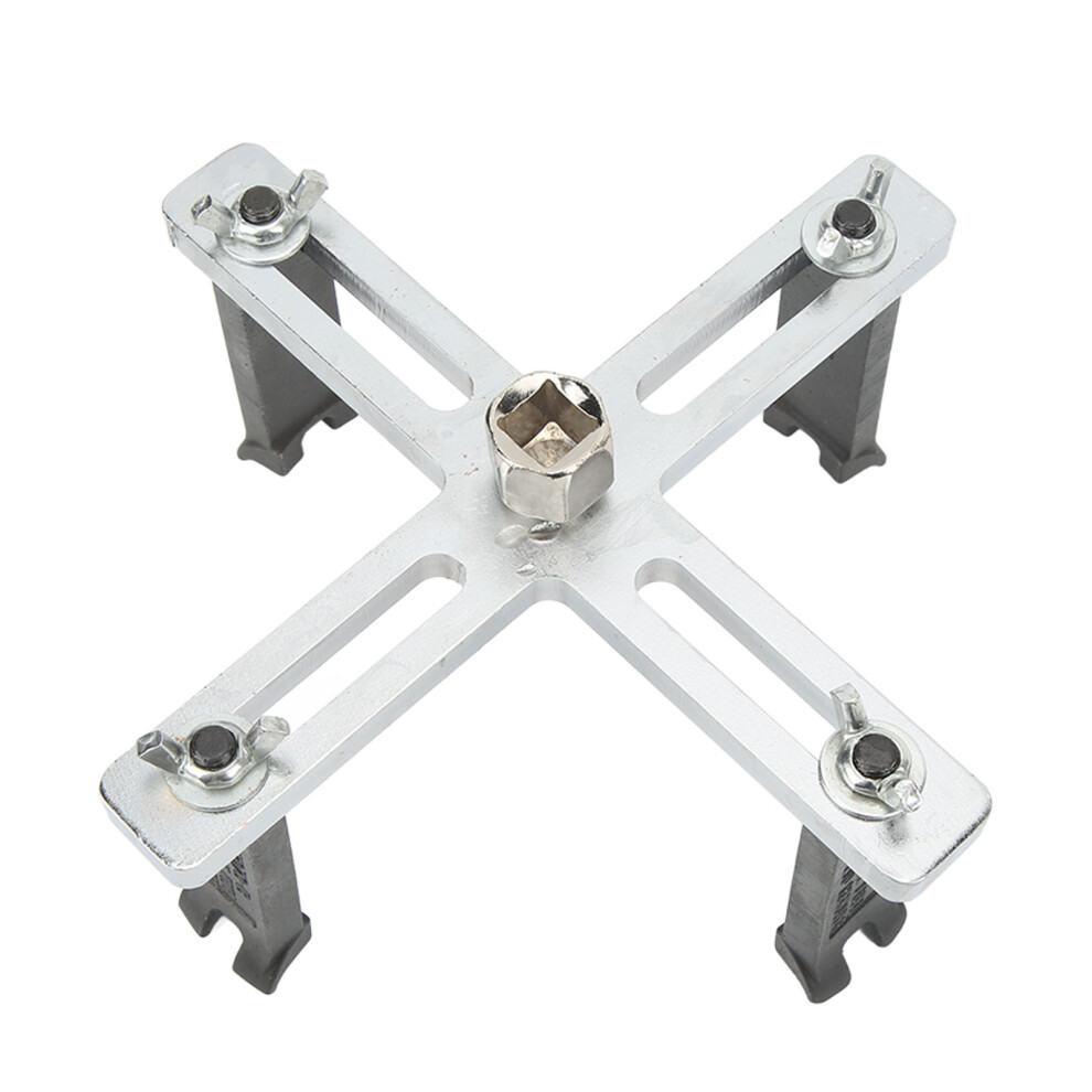 Fuel Tank Lid Wrench, 4-Jaw Chrome Tungsten Steel, Universal Fit 8701356589226