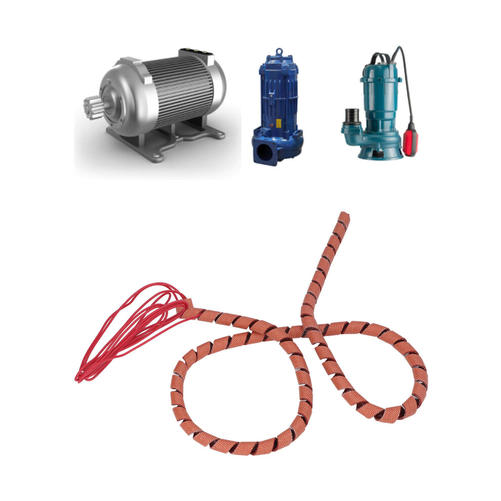 Pipe Heat Tape Silicone Spiral Wrap 220V 70W For Freeze Protection Water 7891356589270