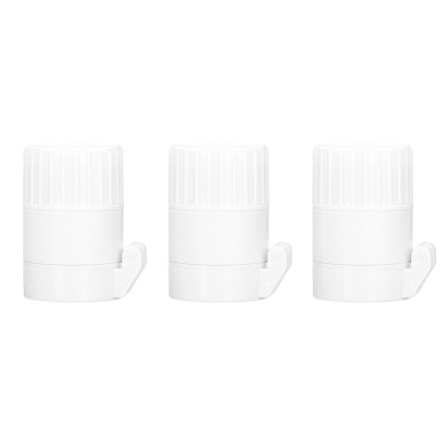 (White) 3x Multifunktions-Pillenzerkleinerer mit Box Grün