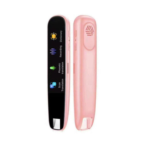 (Pink) 116 Language Pen Translation Scanner Dictionary Pen Ai Camera Translators